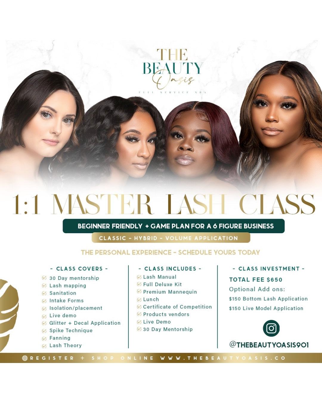 1:1 Master Lash Class