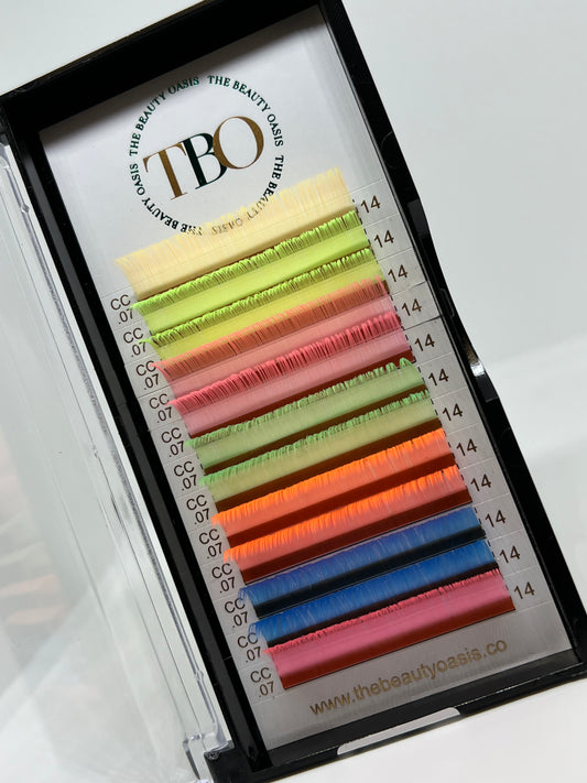 Neon Color Trays